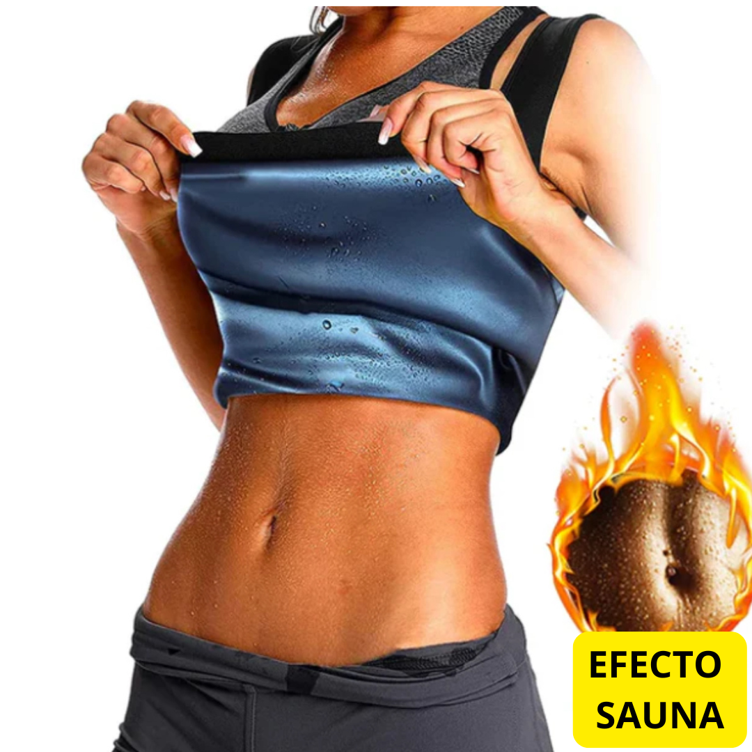 Camiseta Quema Grasa Efecto Sauna - Potencializa la quema de grasa con el calor de tu propio cuerpo