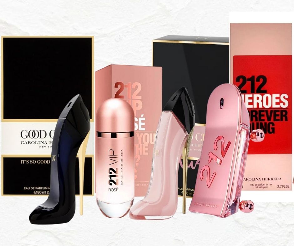 ¡Black Friday del Lujo! 4 Perfumes Carolina Herrera por un Precio Único! 🔥